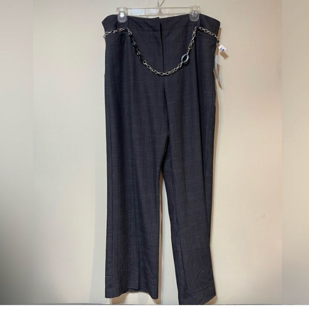 Larry Levine Womens Pants in Black 14 NWT